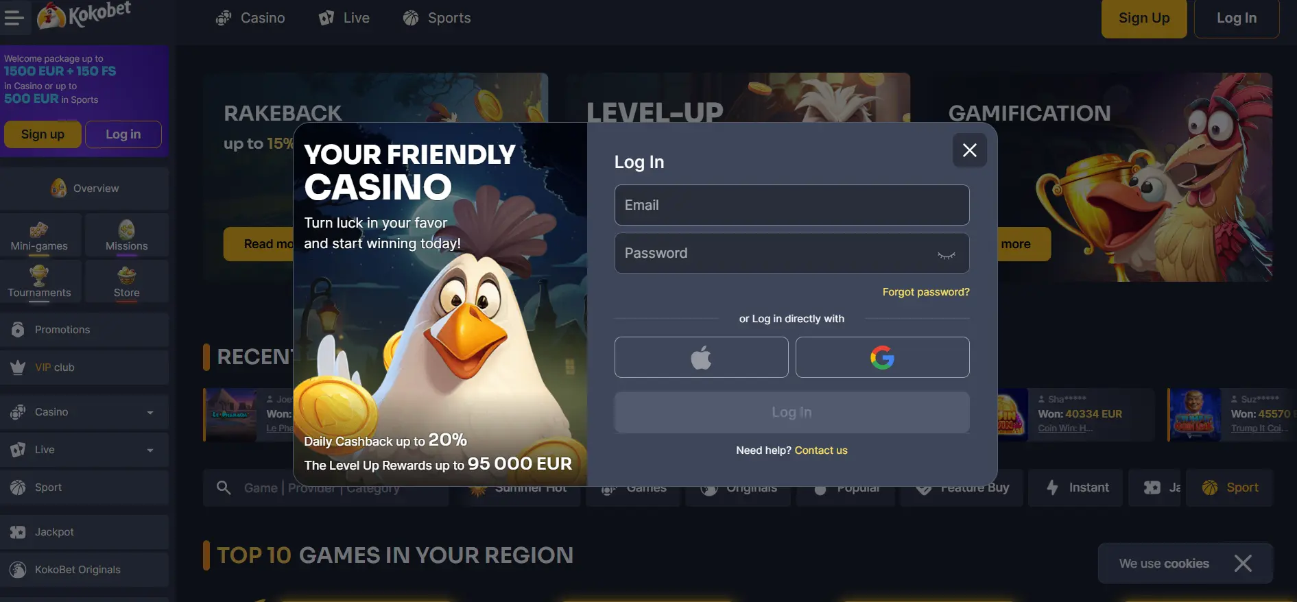 Kokobet Casino – Ultieme online casino ervaring image 2