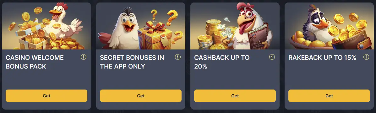 Actuele bonussen van Kokobet Casino